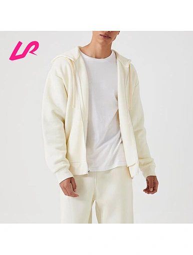 Stay comfy and stylish in our french terry zip hoodie. Made from soft, durable materials, it's perfect for casual wear. Shop now!